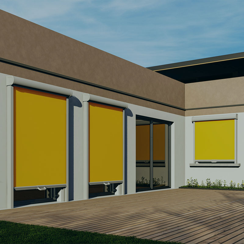 MULITI-STOP OUTDOOR BLIND W/HEAD BOX SP4034